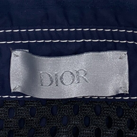 DM0134 Christian Dior Atelier Navy Button-Up Shirt Jacket - Picture 5 of 8